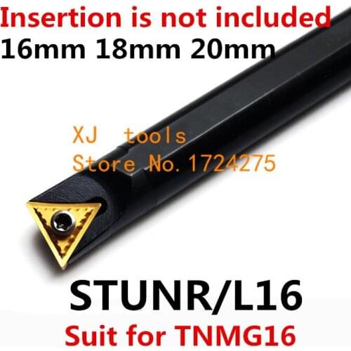 1PCS S16Q-STUNR16 S18Q-STUNR16 S20R-STUNR16 S25S-STUNR16 STUNR/L STUNL CNC Turning Lathe tools suit for TNMG16