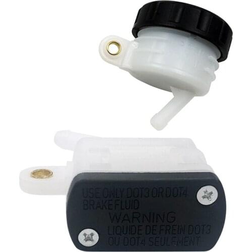 1 PCS Universal Plastic Motorcycle Brake Fluid Reservoir Rear Master Cylinder Tank Oil Cup fit for Yamaha Honda Suzuki