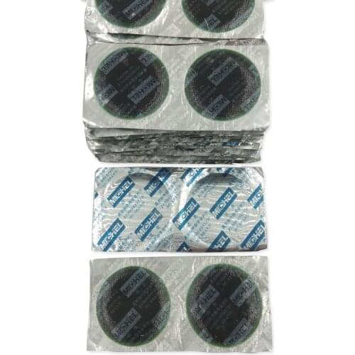 100pcs/42mm Tyre vacuum patching film Natural rubber Tyre patch For car and truck appropriation Circular tire patch Tire repair