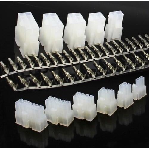 5557/5559 2x2/3/4/5/6/7/8/9/10/11/12Pin 24Pin 4.2mm Pitch Terminal/Housing/Pin Header Wire Connector Adaptor 5557 5559 Kits