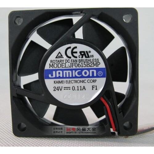 6015 6CM 24V 0.11A Double Ball Inverter Cooling Fan JF0615B2MP