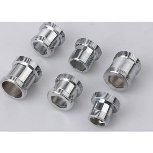 Faucet Adapter M16 M18 M20 M21 M22 M24 Thread Transfer Thread Brass Connector Bathroom Kitchen Faucet Spout Accessories