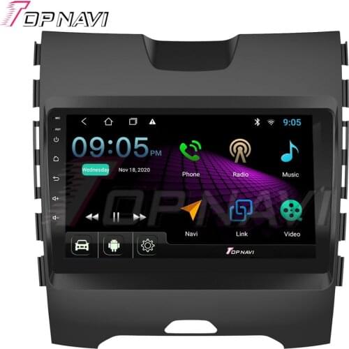 Auto GPS Navigation for Ford EDGE 2015 10.1'' Android 8.1 Topnavi Capacitive Touch Screen 1080p Video Automotive Radio Players