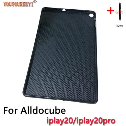Black TPU soft shell Case for Alldocube iplay20 10.1inch Tablet Anti-collision protection case for cube iplay20pro 2020 +gifts