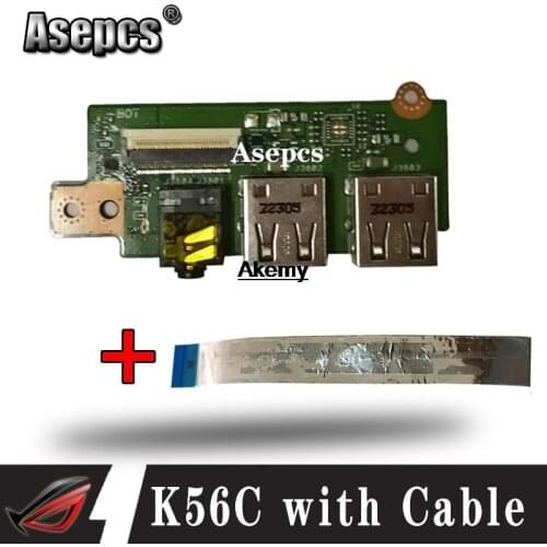 For Asus FOR S550 S550C S550CM S550CA S550CB USB AUDIO IO BOARD with Cable 69N0N3C10C01