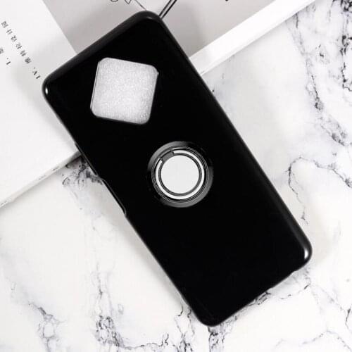 For Infinix Zero 8 Hot 10 Lite Note 7 9 Play Zero8 10Lite Back Ring Holder Bracket Phone Case Phone TPU Soft Silicone Cover