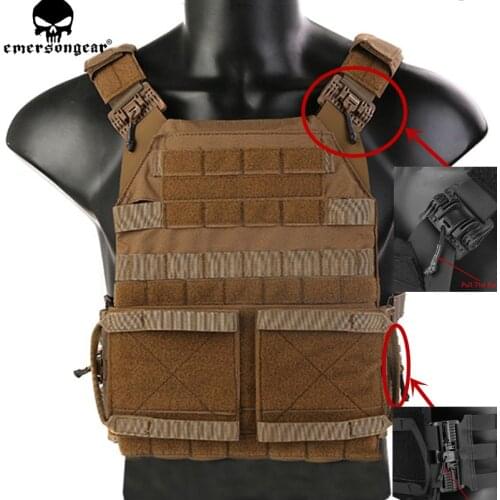EMERSONGEAR Emersongear Quick Release Jum Plate Carrier 2.0 Tactical JPC Vest Military Hunting Molle Vest for Airsoft