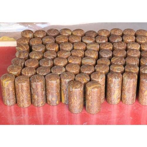 Free shipping Natural female bamboo jade seal chapter embryo50*100mm