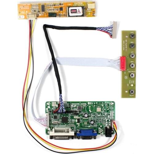 DVI+VGA LCD Controller Board Work For 13.3inch 1024X768 L133X2-3 LCD Screen
