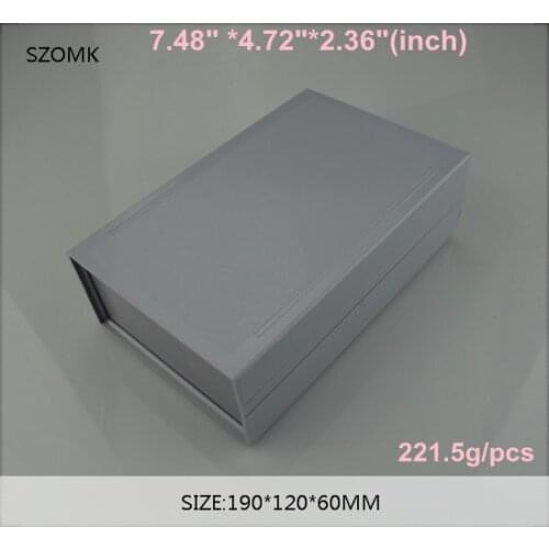 1 pcs, plastic project box abs plastic enclosures 190x120x60mm Wholesale plastic electric junction box small plastic box