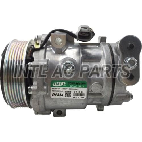 Sanden SD6V12 1461 Auto AC A/C Compressor for Fiat ALFA Opel Peugeot 51803075 71792267 13106850 4706817 6854055 6854081 1854532