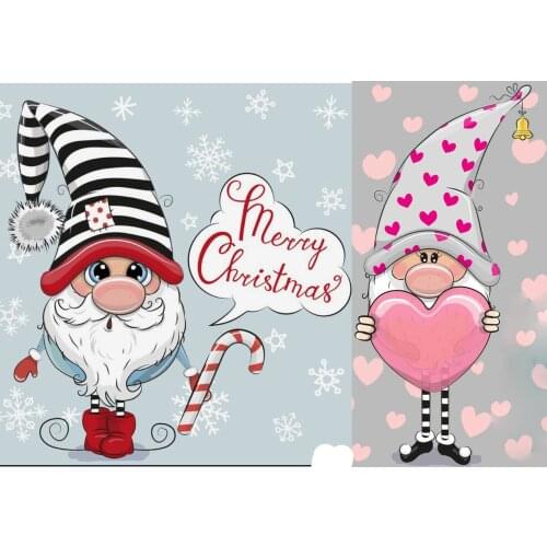 Santa Claus cartoon pattern Stamp And metal die Scrapbooking Alphabet Stamp Embossing Craft making Silicone Transparent Stamps