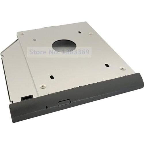 SATA 2nd Hard Drive SSD HDD Module Optical bay Caddy Adapter Frame For Lenovo ideapad 320 330 520 with Gray bezel