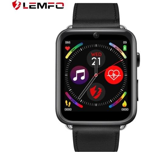 LEMFO LEM10 4G Smart Watch Android Smartwatch 2021 3G RAM 32G ROM Support SIM Card Camera Smart Watch Men