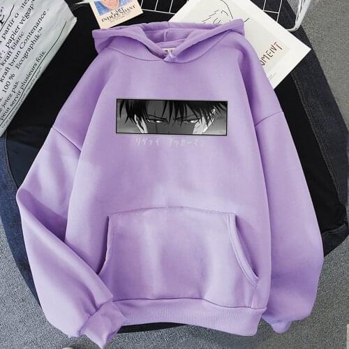 Attack on Titan Vintage Hoodie Mens Spring Simplicity Loose Sweatshirts Creativity Character Hoodies Crewneck Pullovers Tops