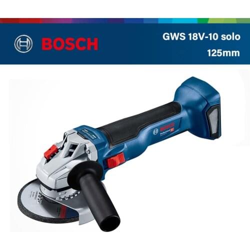 Bosch GWS 18V-10 Brushless Angle Grinder Cordless Lithium Electric Angle Grinder Polishing Machine Cutting Machine (Bare Metal)