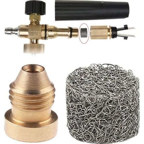 1pc High-pressure Foam Pot Spray Core + Foamer Set Universal 1.1 Mm Foam Spray Gun Durable