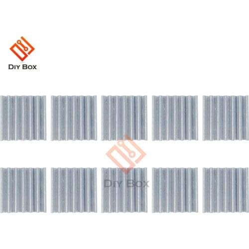 10pcs/lot Extruded Aluminum Heatsink 14x14x6mm Heat Sink For Chip VGA RAM LED IC Electronic Radiator COOLER Cooling