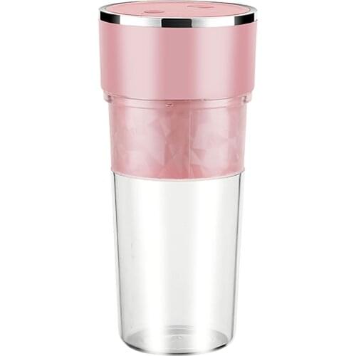 2021 Portable Mini Household USB Charging Four Edge Electric Juicing Cup Smoothie Blender Outgoing Juicer Extractor Rabbit Shape