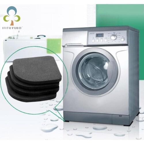 4Pcs Refrigerator Washing Machine Shockproof Pad Table Mat Non-slip Mat Silent Cotton EVA Foam Pad LXX