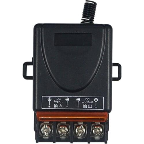 433MHz DC12-48V Single-Channel Smart Remote Control Switch for Water Pumps, Pumps, Motors, Lamps