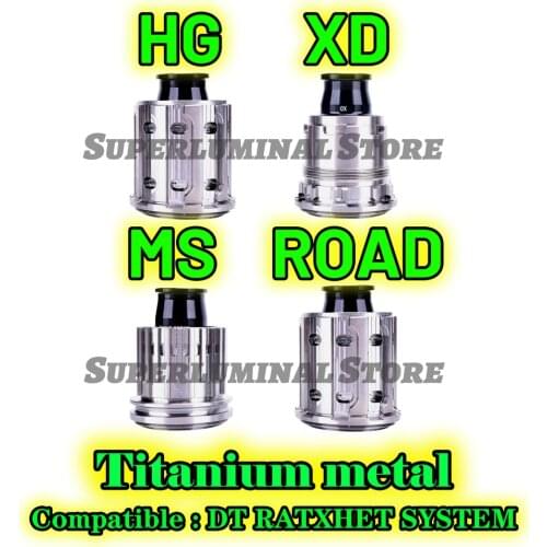 Titan Metall DT Swiss Freilauf DT 240 350 180 Kappen MTB Fahrrad Naben Konverter Mountainbike Ende Adapter HG XD MS mtb Naben