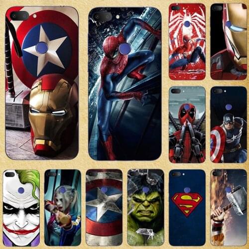 Super Hero Phone Case Cover For Alcatel 1S Case For Alcatel 1C 5033 5009 Silicone Cover For Alcatel 3 1V 2019 1S 1X 3C 3V Coque