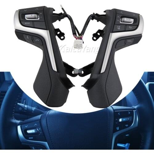 Black Color Steering Wheel Audio Control Switch Button 84250-60440-C0 84250-60440 For Toyota LAND CRUISER PRADO