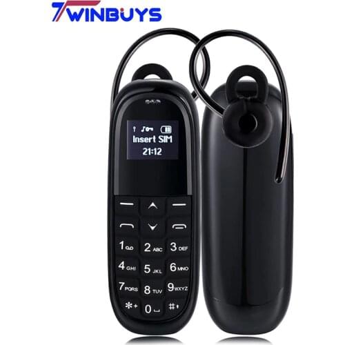 AEKU KK1 Mini Cell Phones wireless Headphones bluebooth handsfree Bluetooth Dialer Magic Voice change Kids children Mobile Phone