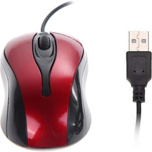 Mini Wired Cable USB Customizable Optical Scroll Wheel Mouse For Laptop PC Notebook For Windows 98 SE Me XP Vista 7 8 For Mac