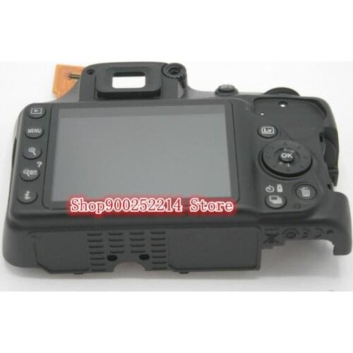 95%New camera cover For Nikon D3400 Rear Back Cover With LCD Replacement Repair Part