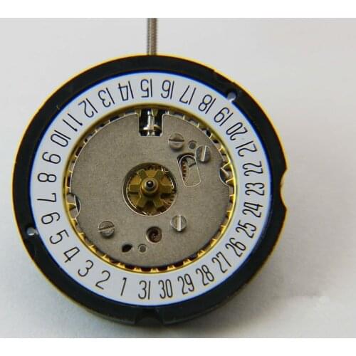 New quartz Movement Rhonda 585 movement three pin single calendar six calendar without battery