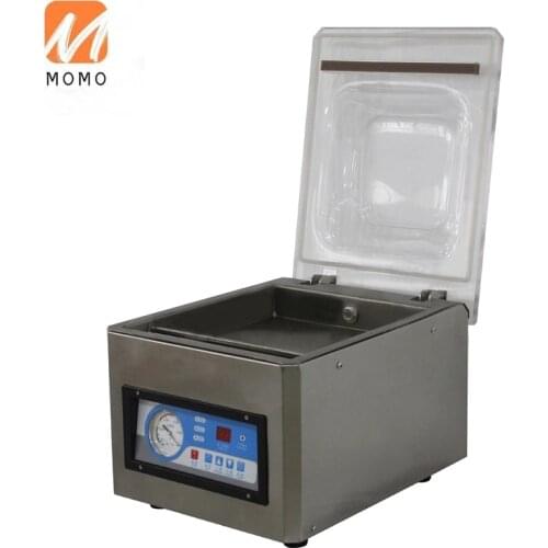 Food Sealed Single Chambe Vacuum Table Top Vacuum Packing Machine Commercial Household Vacuum Packer for Food