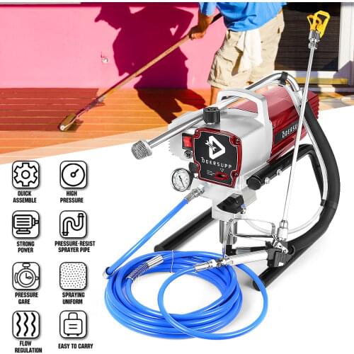 3000PSI High-pressure Airless Spraying Machine Professional Airless Spray Gun Paint Sprayer Tool Machine Wall Paint Sprayer Kits