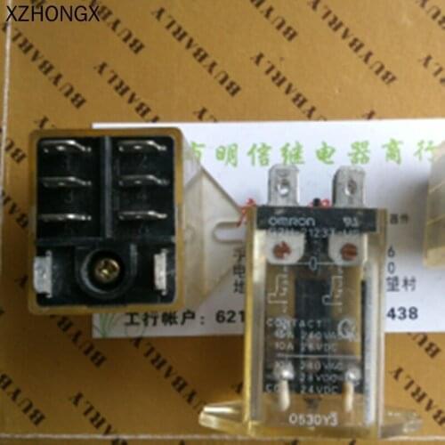 Relay with terminal pedestal hg2-12vdc