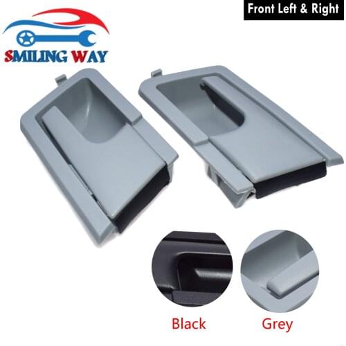 Gray Black Inside Door Handle Front Left Right For VW Transporter Caravelle T4 1990-2003, EuroVan 1992-2003 701837019, 7D0837020