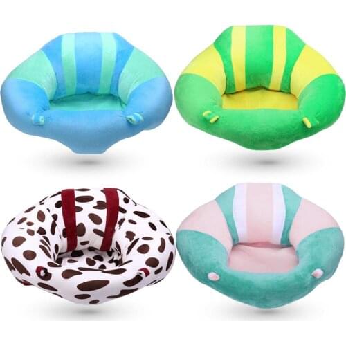 Cute Cartoon Animal Baby Feeding Seat Sofa Infant Soft Car Sit Fill Plush Chair Baby Feeding Sofa
