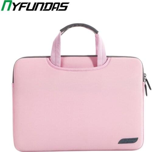Laptop Bag 13 15 inch Notebook Sleeve Bag Business Handbag For Macbook Air Pro 13.3 15.6 Case Bag For HP Lenovo Dell Xiaomi 15.6