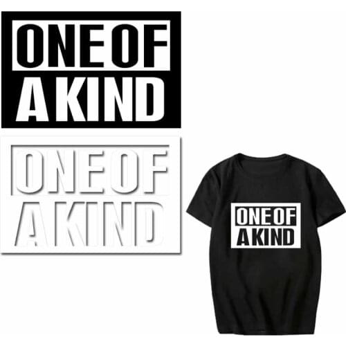 Iron on Letter Patches for Clothes Iron-on Transfers DIY T-shirt Jacket Applique Heat Transfer Vinyl Stickers Thermal Press