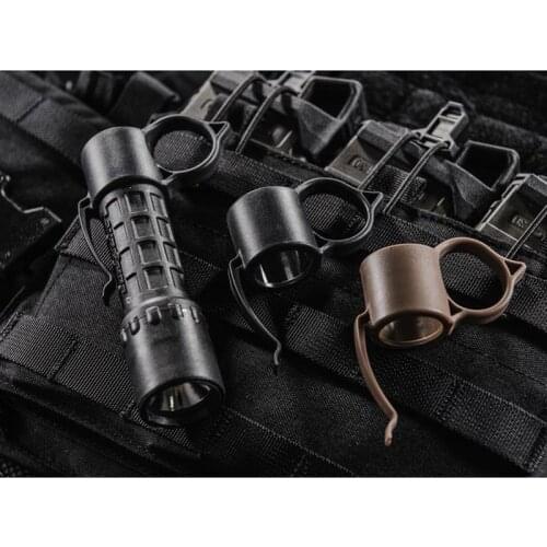 TMC2651 caliber Backup Tactical Plastic Flashlight Ring 27MM BK/CB
