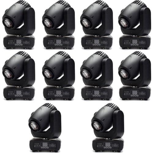 10pcs/lot 150W LED Spot Moving Head With ZOOM Function rotatable 3-facet Prism Professional Disco Light Moving Head Spot Light