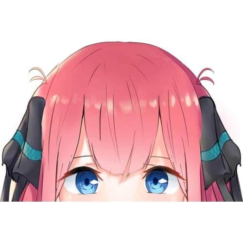 13cm x 12.2cm for Ononoki Yotsugi Shinkuu Shinobu Monogatari Motorcycle Car Decal Window Stickers Vinyl Car Stickers