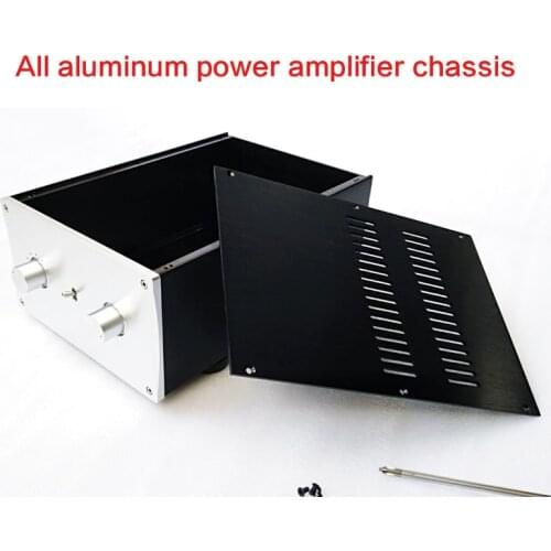 220*120*311MM All-aluminum Power Amplifier Chassis DIY BZ2212S Preamp/amplifier/decoding/power Supply Case Audio Amplifie Shell