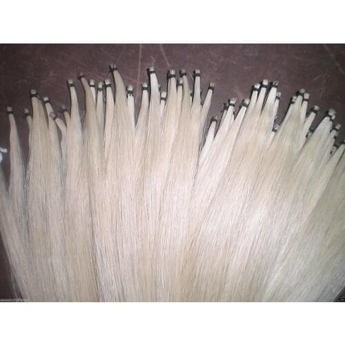 30 Hanks White Mongolia Horse hair 32" 6 Grams each hank