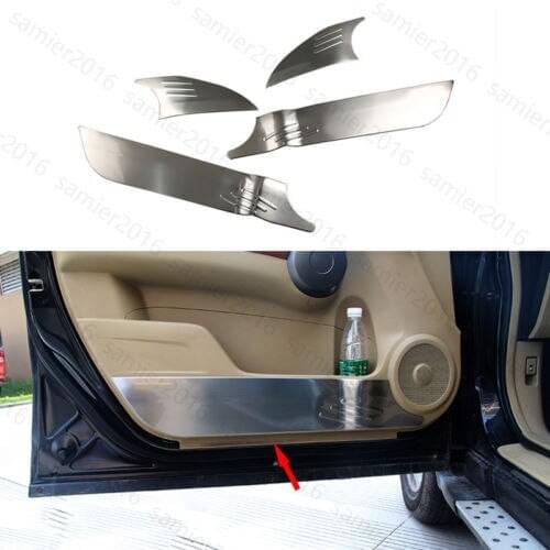 4X Fit For Honda CRV CR-V 07-2011 Door Anti-Kick Anti-Dirty Guard Cover Trim Pad