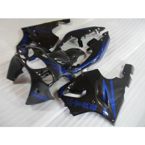 ABS blue black Fairing kit for KAWASAKI Ninja ZX7R 96 99 00 03 ZX 7R 1996 2000 2003 Motorcycle Fairings set+7gifts KE04
