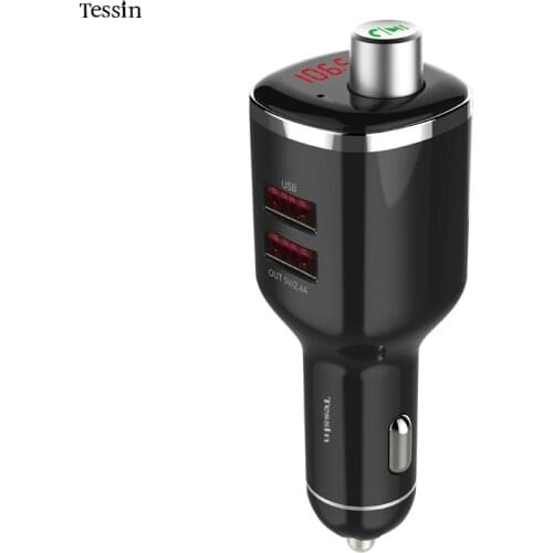 INGMAYA Car Bluetooth Charger USB 2.4A U Disk Mp3 Player FM Transmitter For iPhone iPad Samsung Nexus Huawei Mi HTC Audio