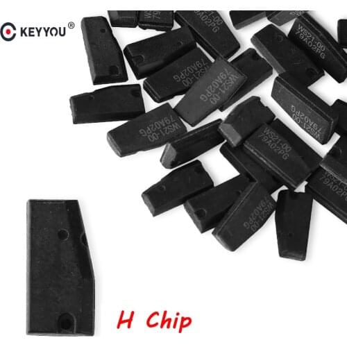 KEYYOU 5x Transponder Key Chip H 8A Carbon Chip Fit For Toyota Rav4 Camry H Chip