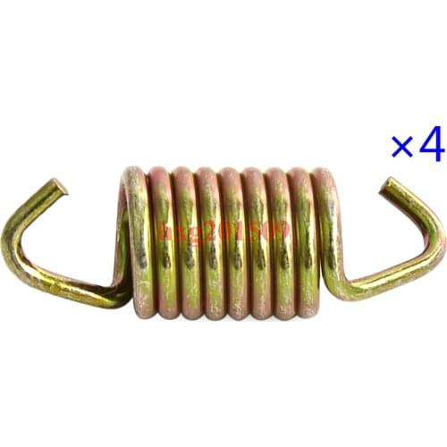 Fits for Polaris Sportsman 600 700 Polaris ATV 2000-2014 Exhaust Gasket and Spring Rebuild Kit 5811511 3610047 4 PCS