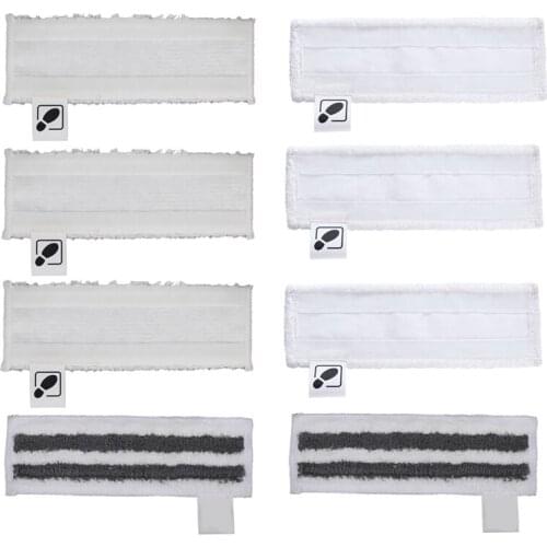 Microfibre Floor Cloth Set Sanding Floor Cloth Set for Karcher Easyfix Sc2 Sc3 Sc4 Sc5 Floor Nozzle 8Pcs